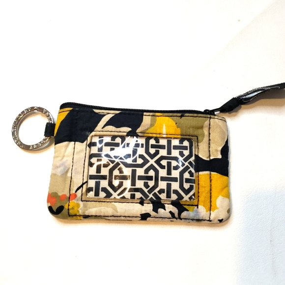 Vera Bradley Floral Key Chain Coin Purse - Picture 2 of 5